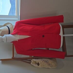 Loft Red Blazer